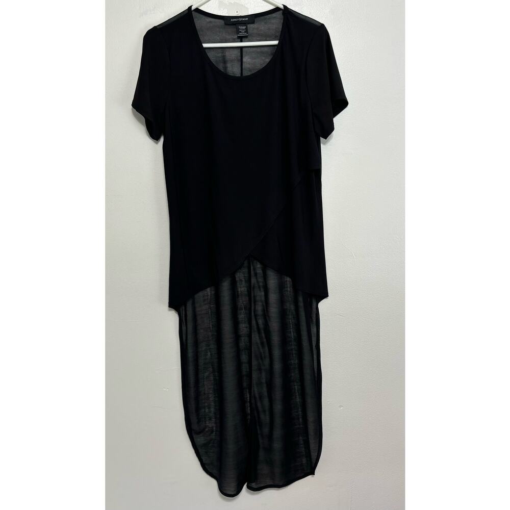 Ashley Stewart Black Tail Shirt Size 14/16